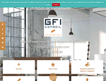 Tablet Screenshot of gficonseil.fr